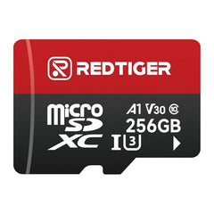 Redtiger Carte SD 256GB pour caméra embarquée Classe 10 U3