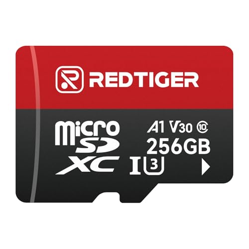 Redtiger 32GB/64GB/128GB/256GB SD-Karte für Dashcam Klasse 10 U3