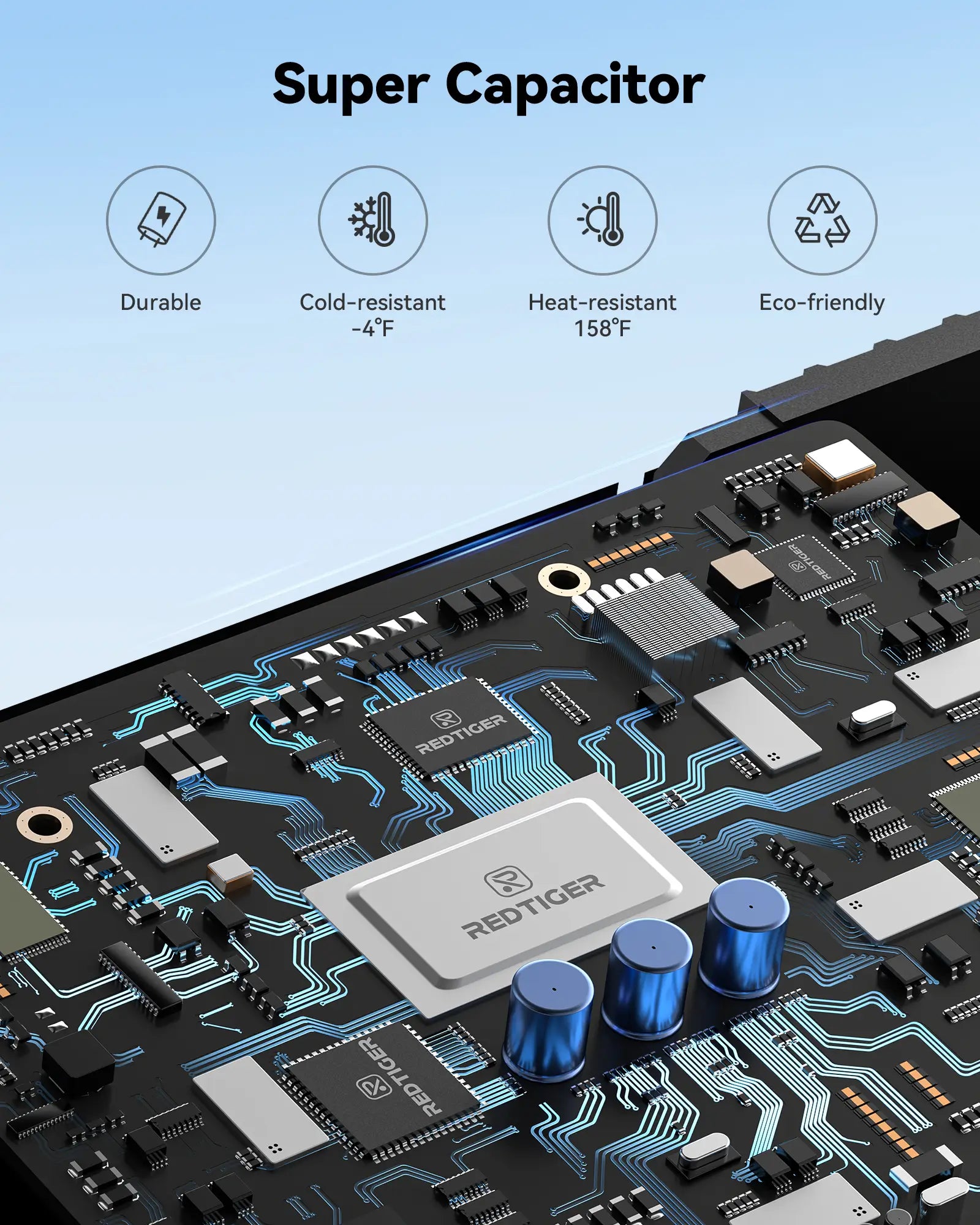 Redtiger F7NP 4K Front Rear Dash Cam