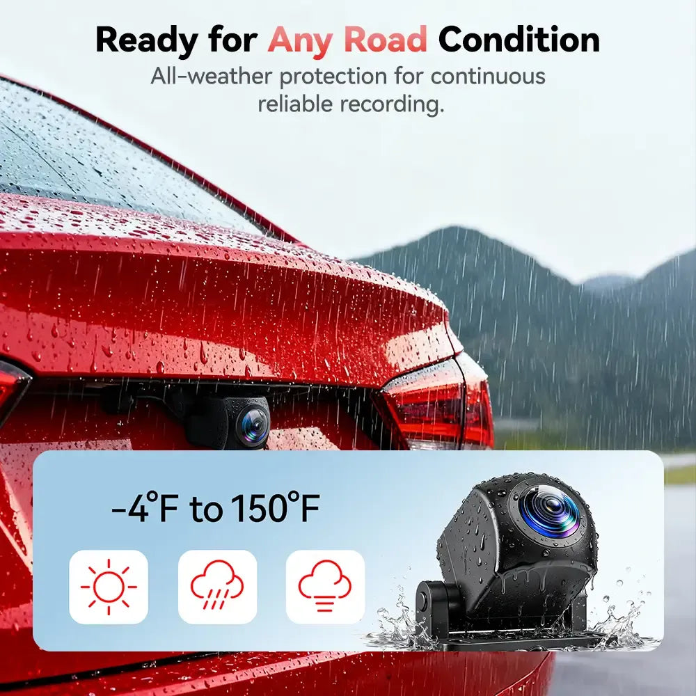Redtiger F7N 4K Dual Dash Cam