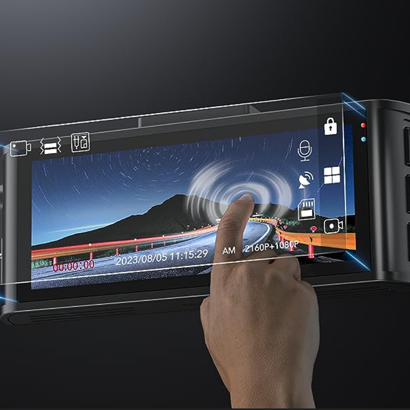 Choice：Touch Screen Feature F8 Dash Cam Redtiger EU