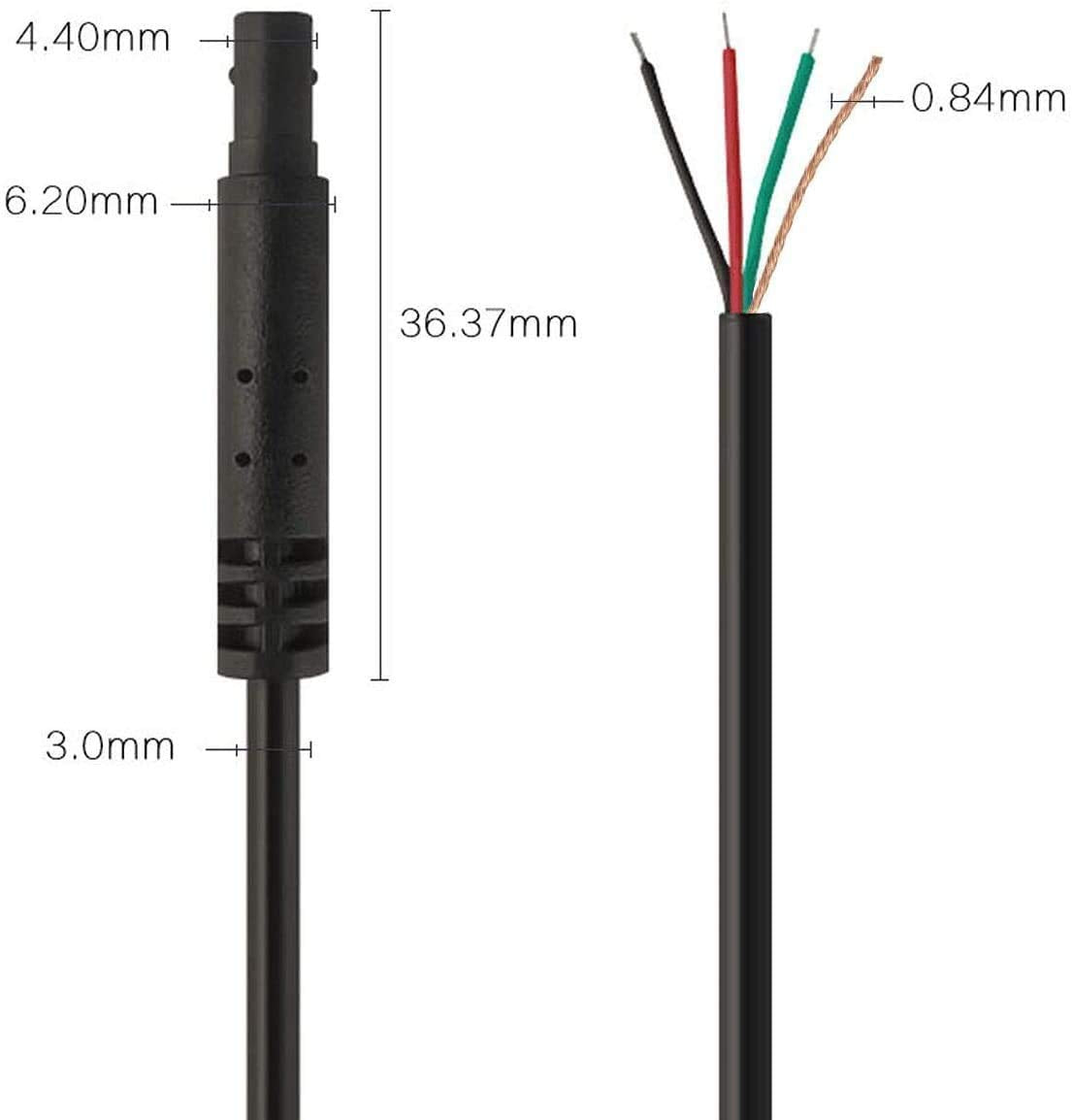 Redtiger 33/50Feet Backup Camera Extension Cable Accessories REDTIGER Dash Cam