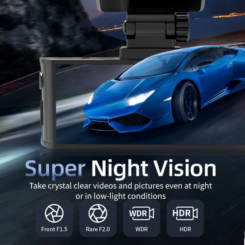 Redtiger F7N 4K Dual Dash Cam Hot Sales REDTIGER Dash Cam