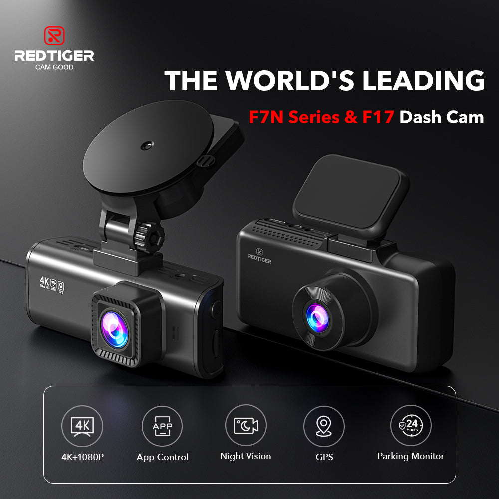 Redtiger F7N Series & F17 4K Dash Cam