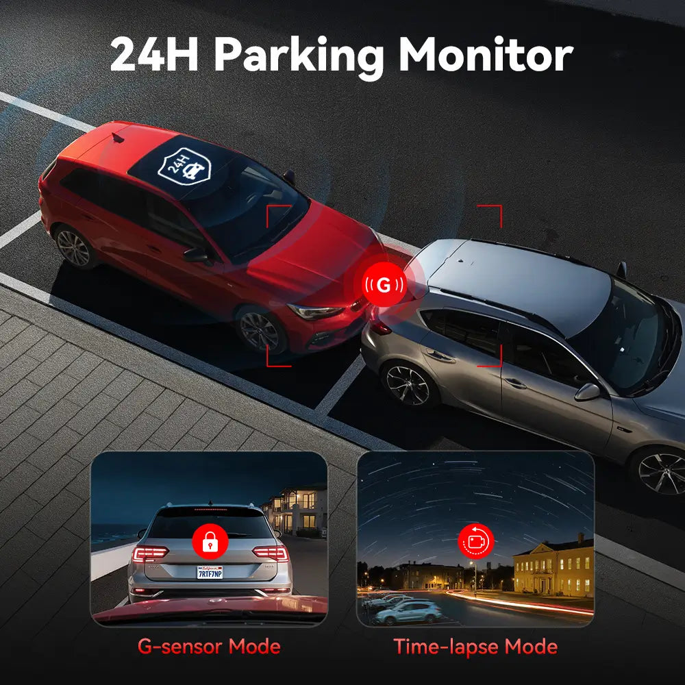 Redtiger F7NP 4K Front Bak Dash Cam