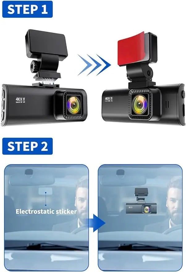 Redtiger F7N/F17 Dashcam 3M-Halterung mit GPS-Modul