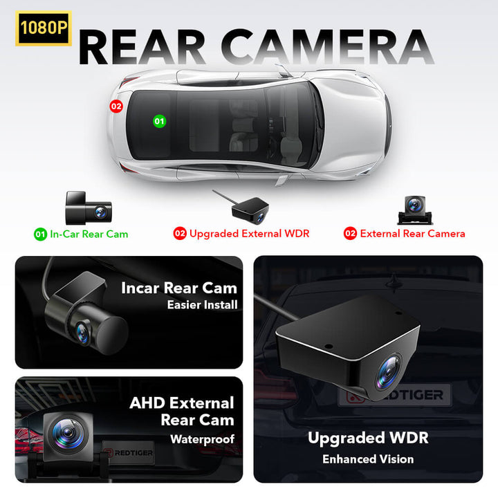 Redtiger F7N Series & F17 4K Dash Cam Hot Sales REDTIGER Dash Cam   