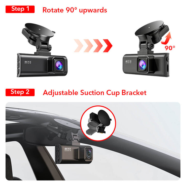 Redtiger F7N Series & F17 4K Dash Cam Hot Sales REDTIGER Dash Cam   