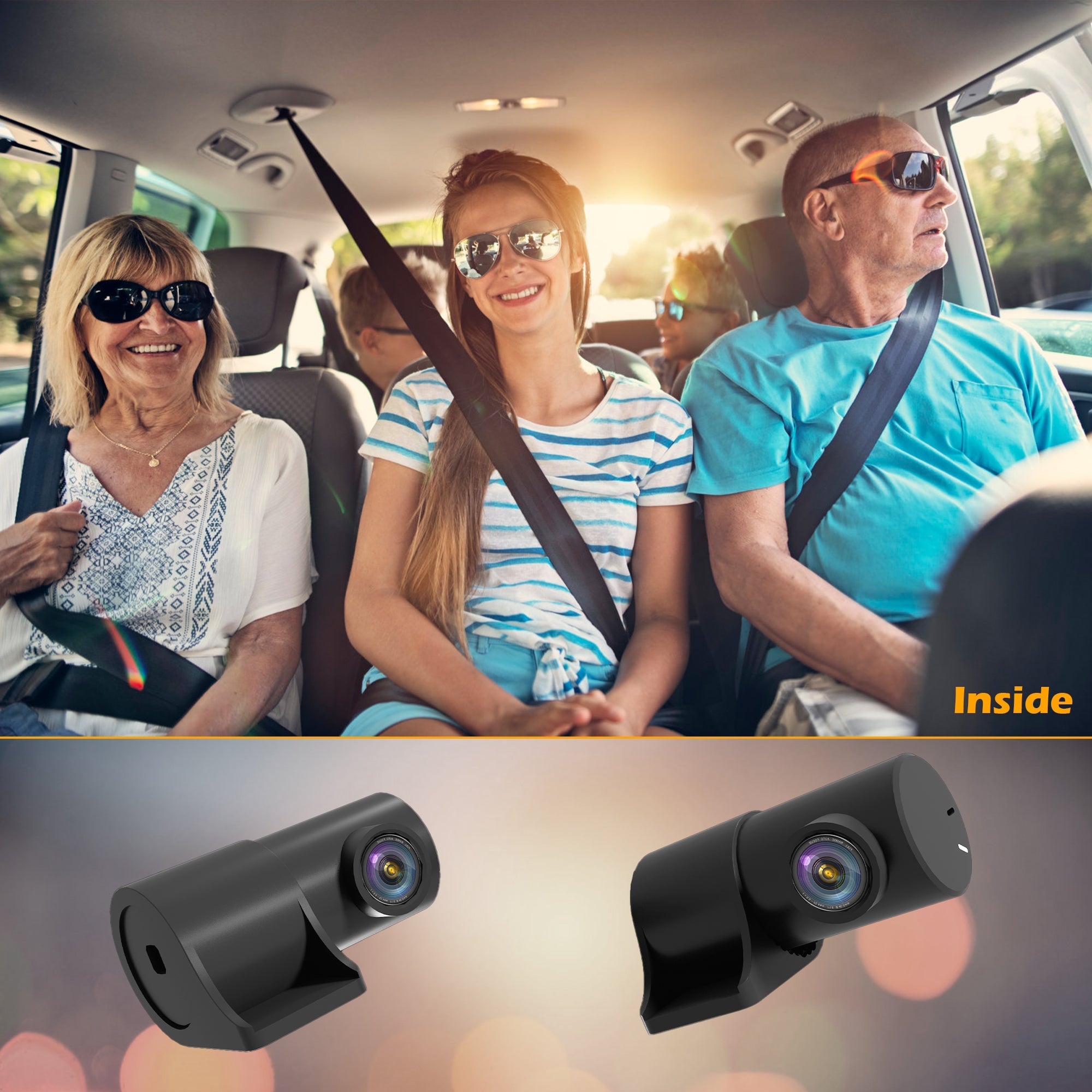 Redtiger In-Car 1080P Rear Back Up Camera For F7N/F17/F9 Accessories REDTIGER Dash Cam   